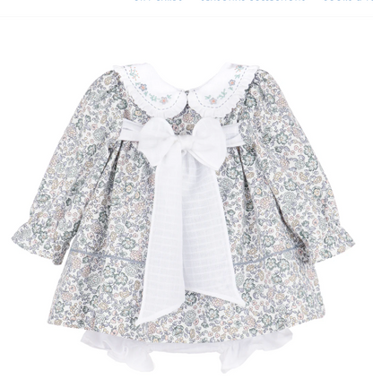 Bouncy Blooms Float Dress with Bloomers