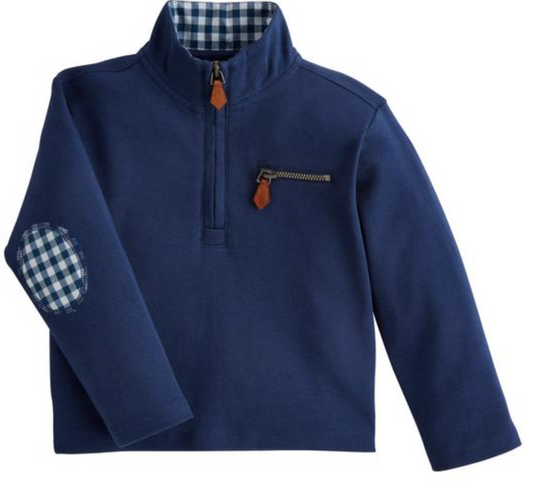 Pullover Gingham Patch