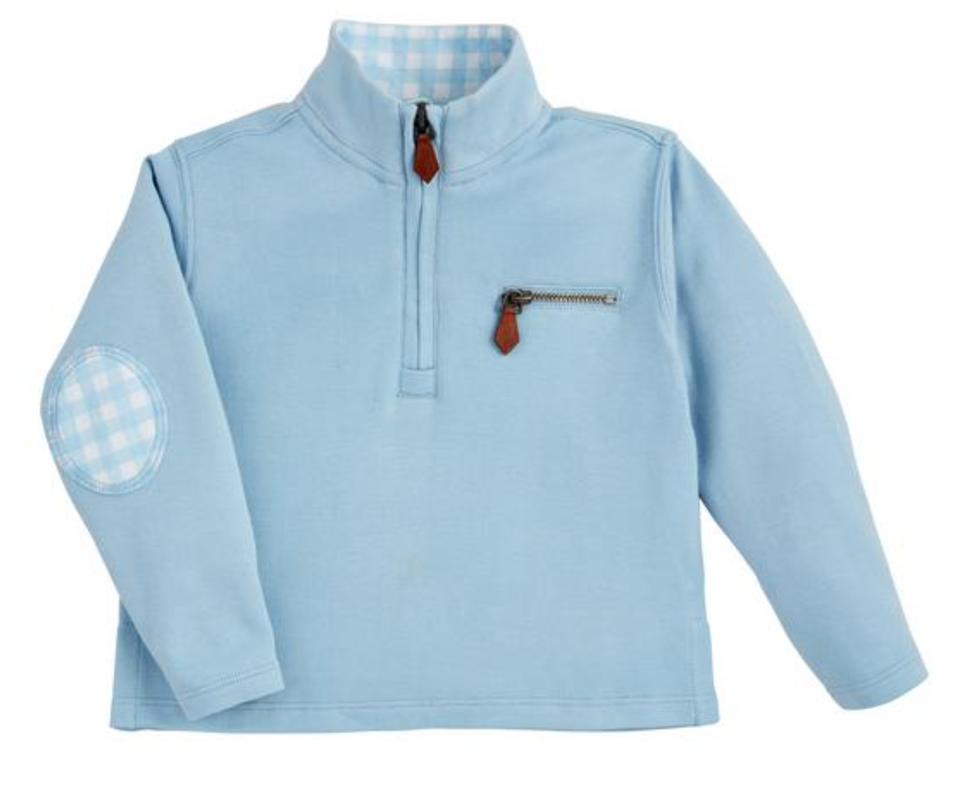 Pullover Gingham Patch