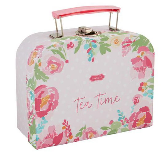 Pink Ceramic Tea Set