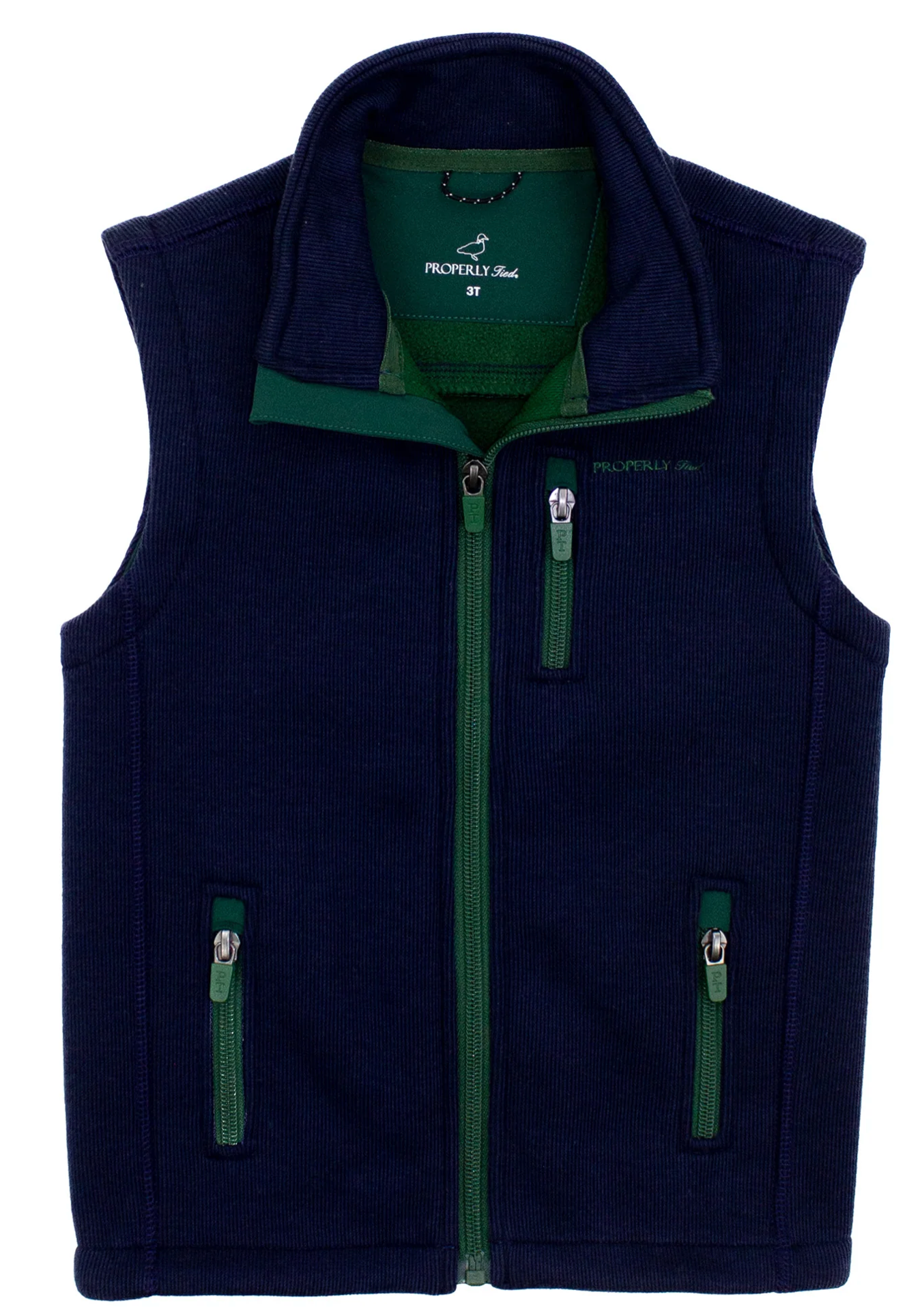 Boy's Highland Vest - Navy
