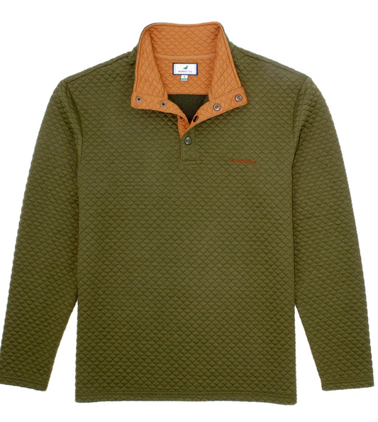 Boy's Club Pullover - Olive