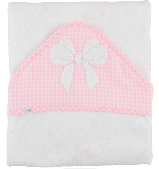 Boucle Bow Hooded Towel