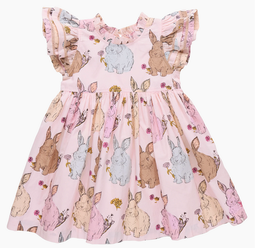 Jennifer Double Ruffle Bunny Dress