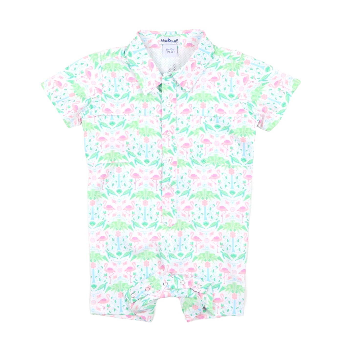 Del Mar Short Sleeve Romper