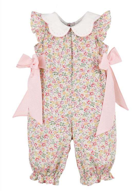 Coral Bloomie Bunch Playsuit