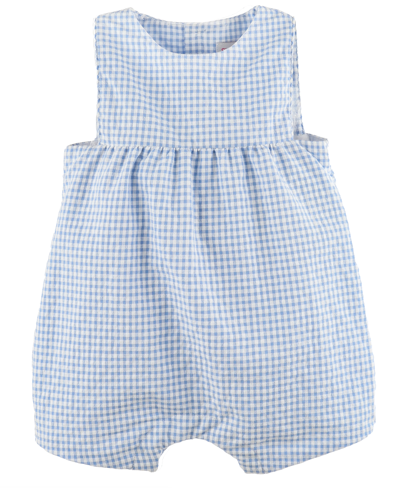 Blue Gingham Overall