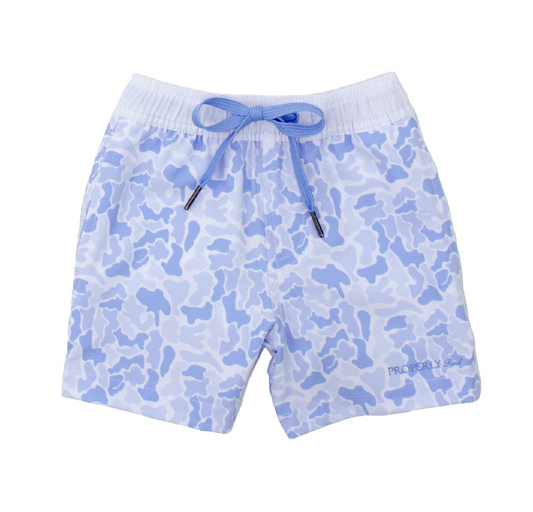 Riviera Swim Trunk River Camo