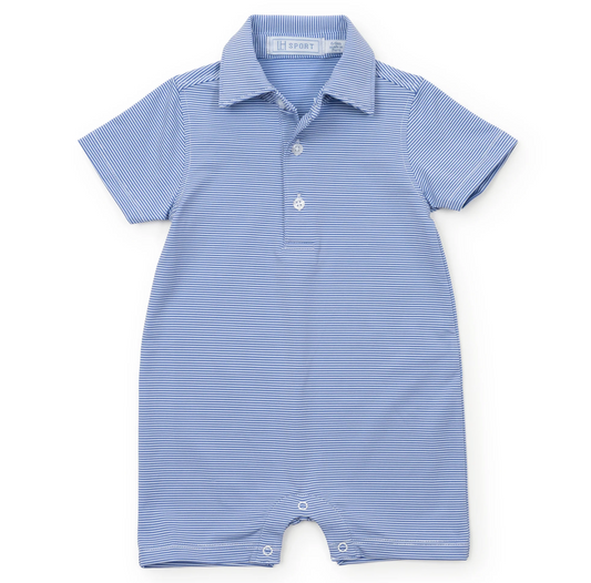 Blue Stripe Performance Shortall