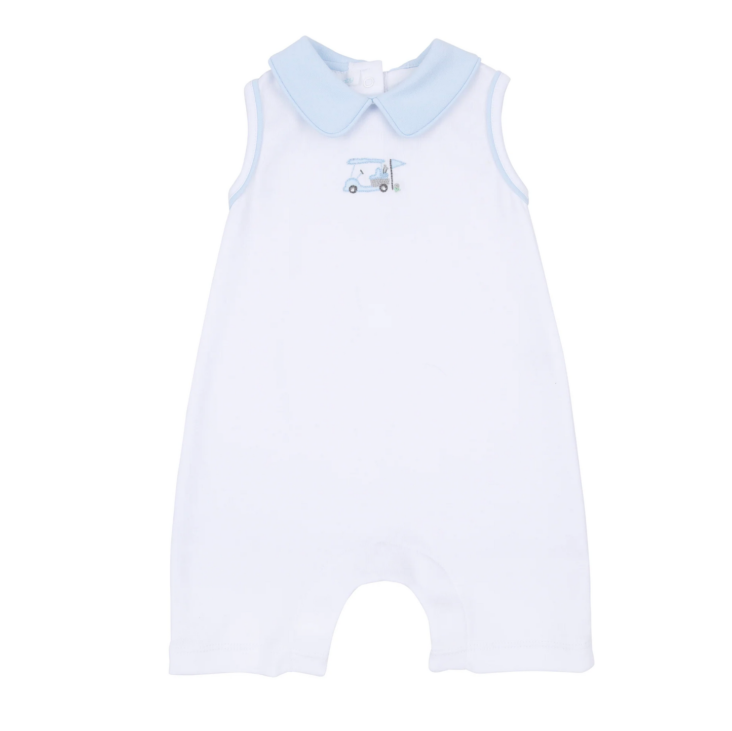 Little Golfer Collared Short Playsuit