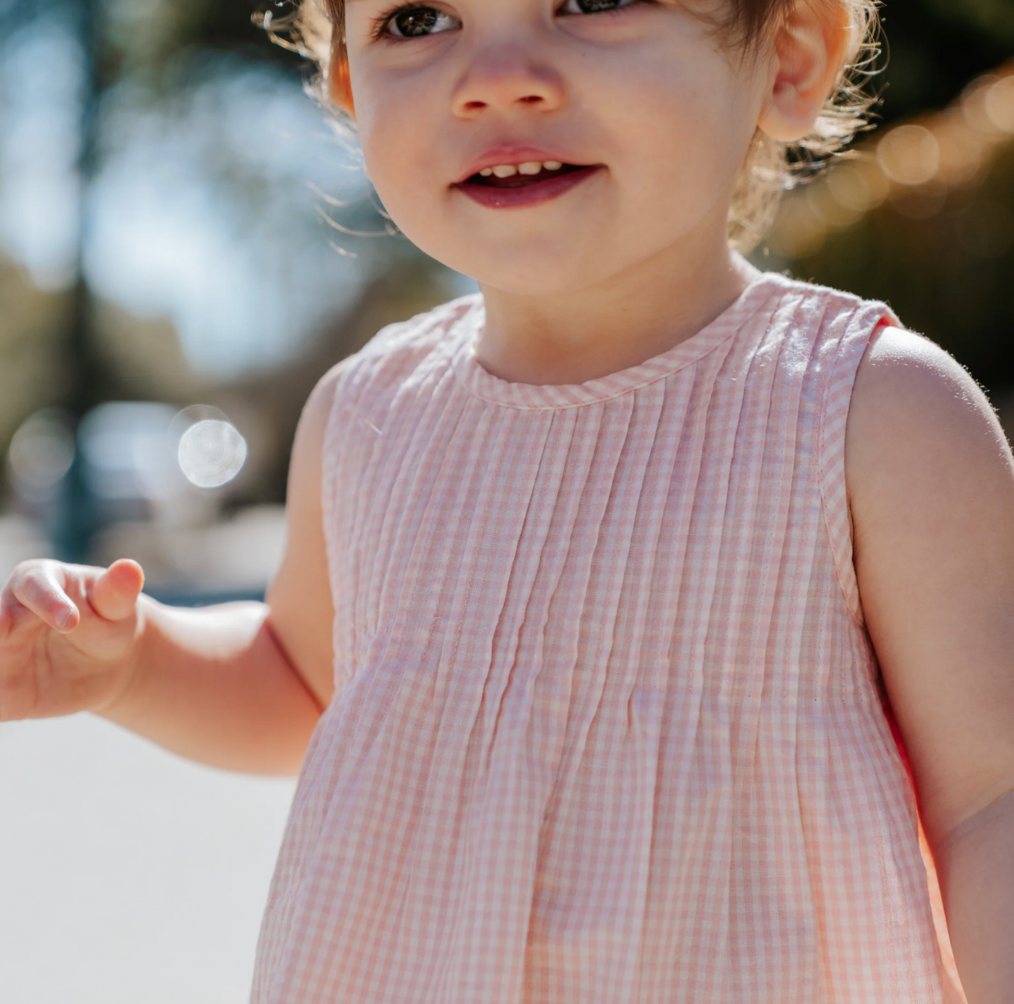 Jaipur Pink Gingham Set