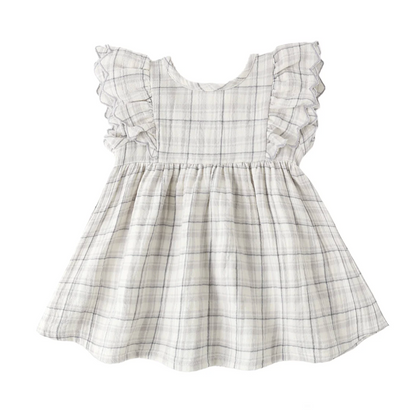 Blue Plaid Alina Dress