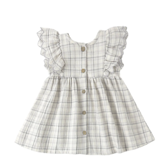 Blue Plaid Alina Dress