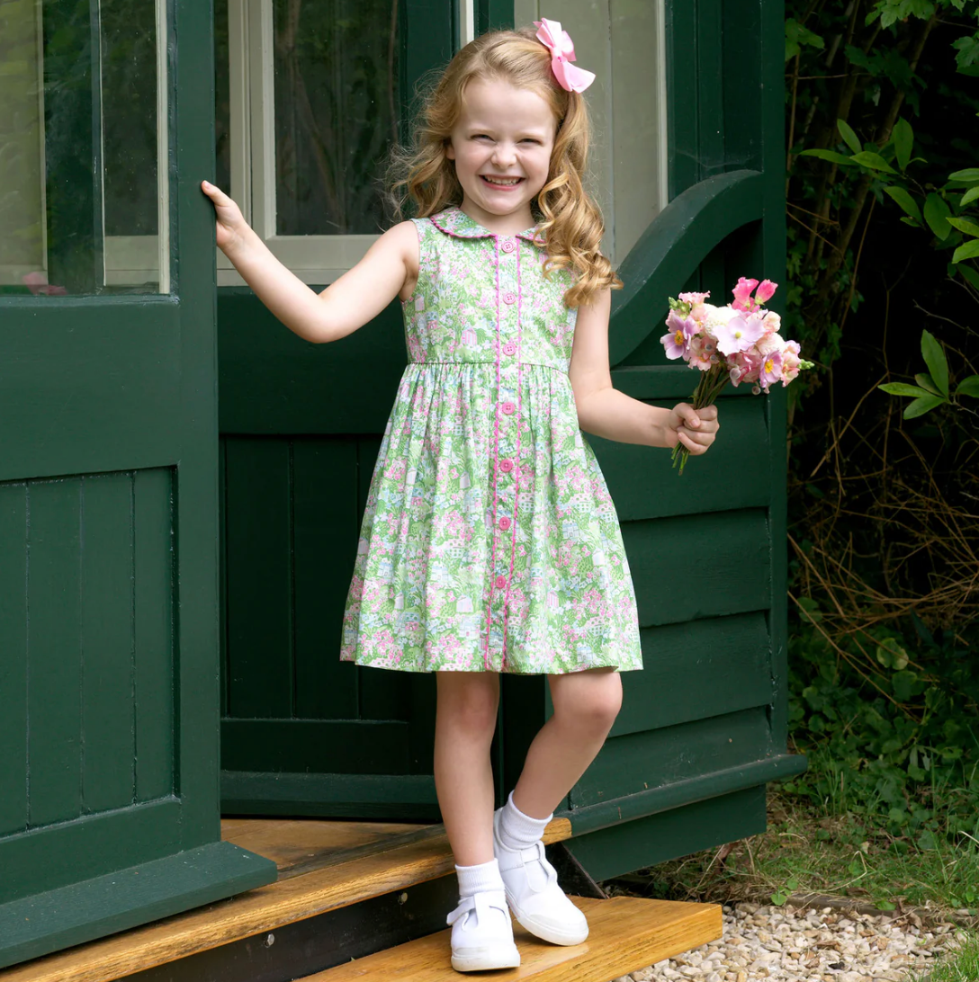 Garden Button Dress