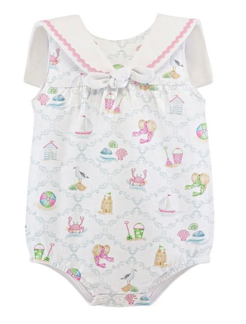 By The Sea Bubble Sailor Collar