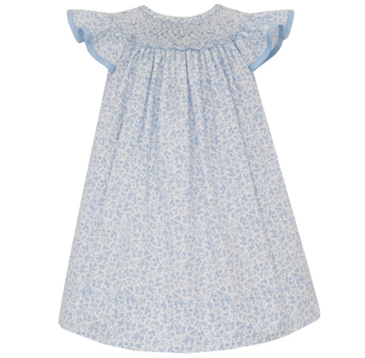 Lily French Blue Floral Dress
