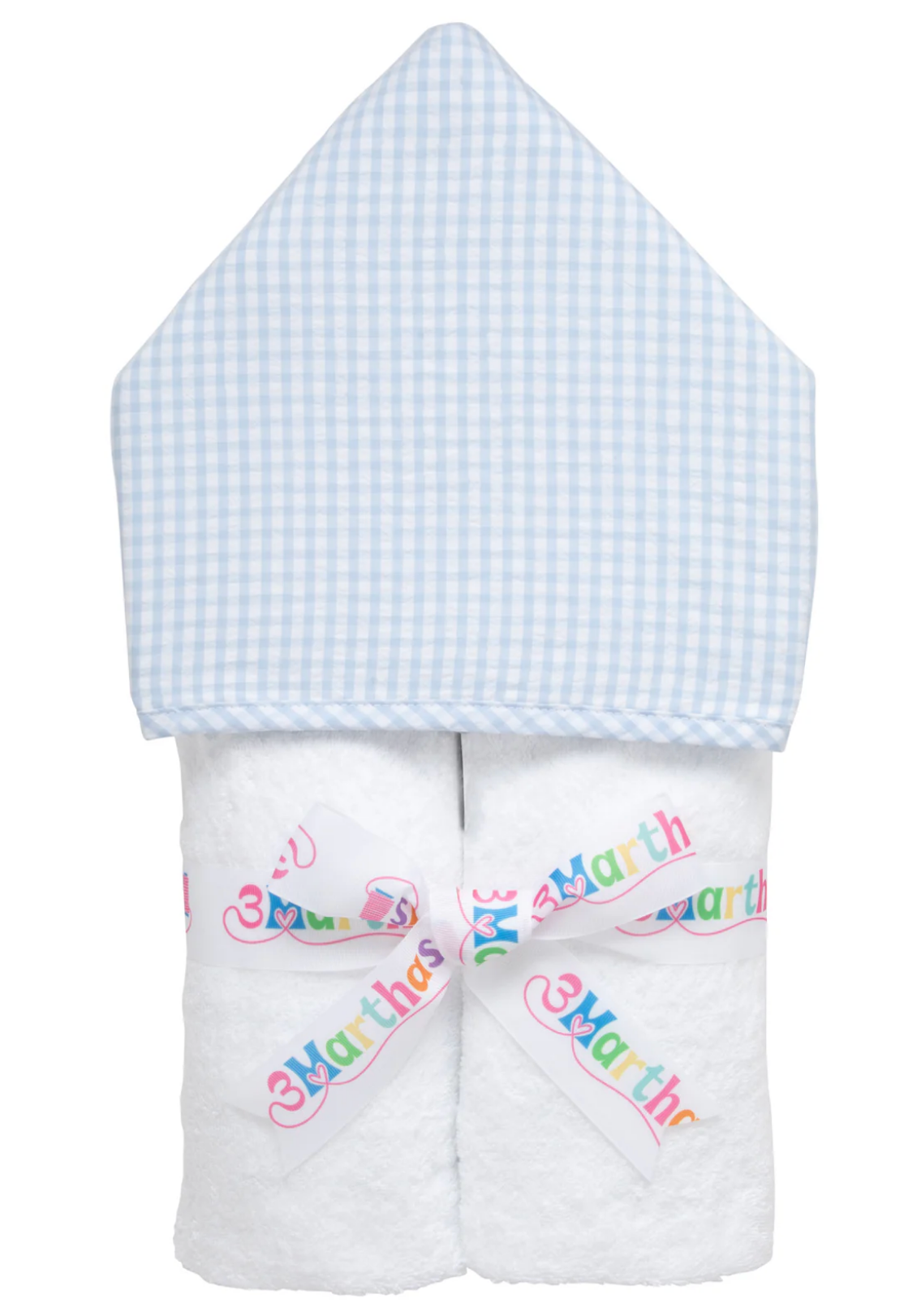 Blue Big Check Everykid Towel