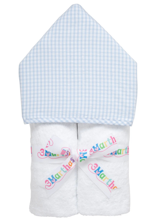 Blue Big Check Everykid Towel