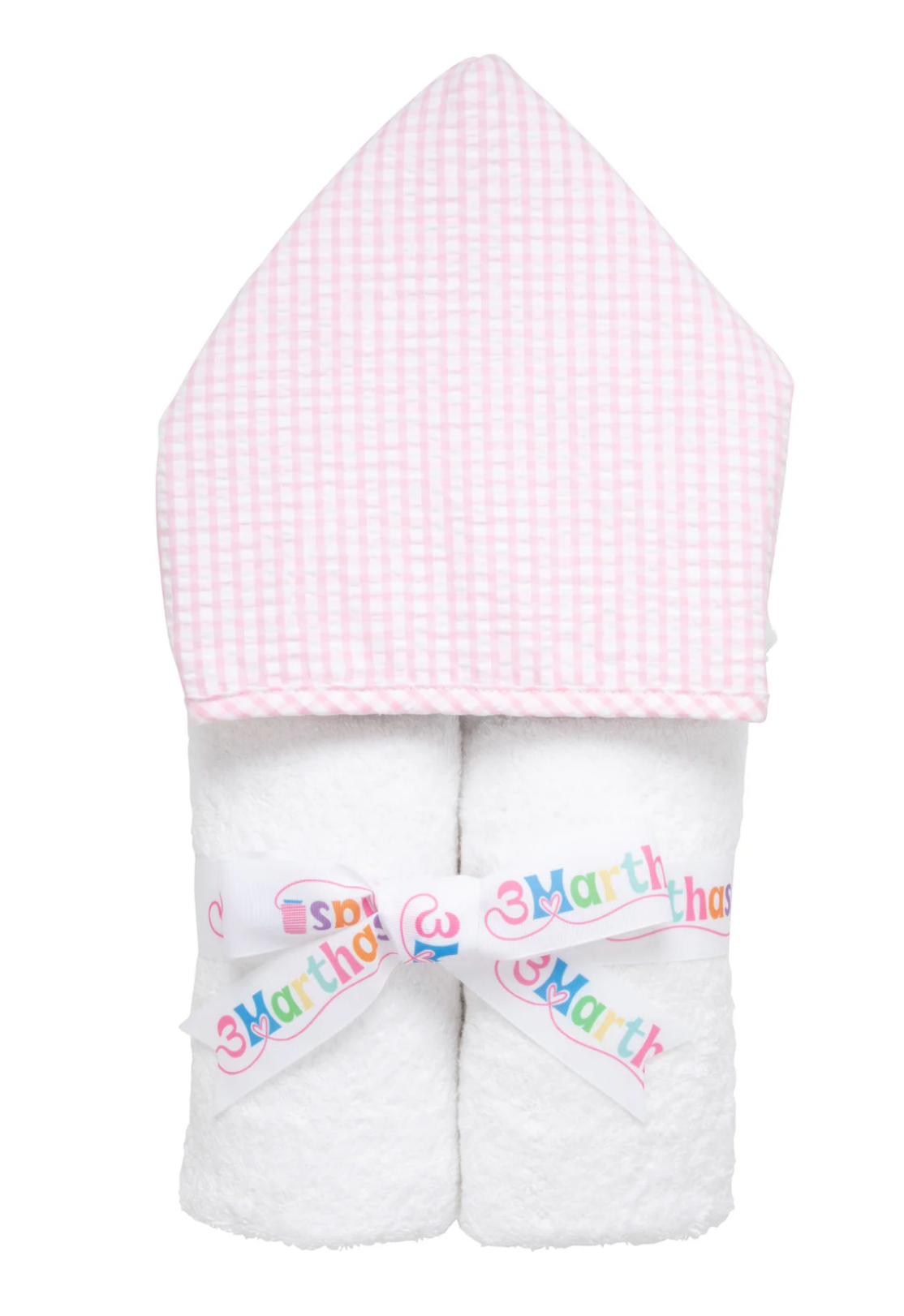 Pink Big Check Everykid Towel