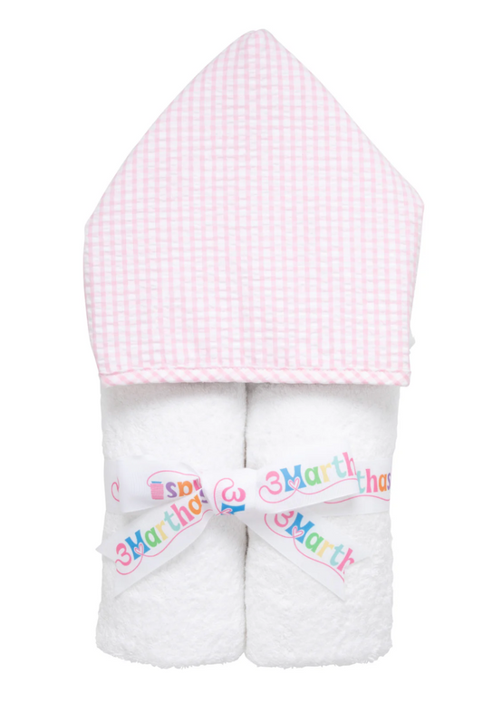 Pink Big Check Everykid Towel