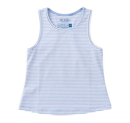 Persian Purple Stripe Stripe Active Racerback Tank