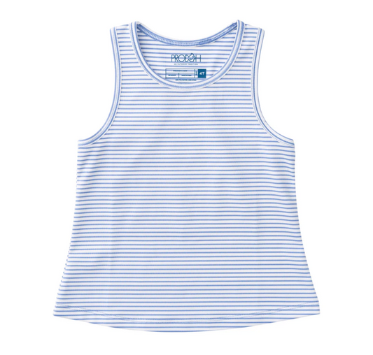 Persian Purple Stripe Stripe Active Racerback Tank