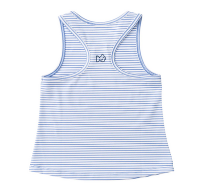 Persian Purple Stripe Stripe Active Racerback Tank