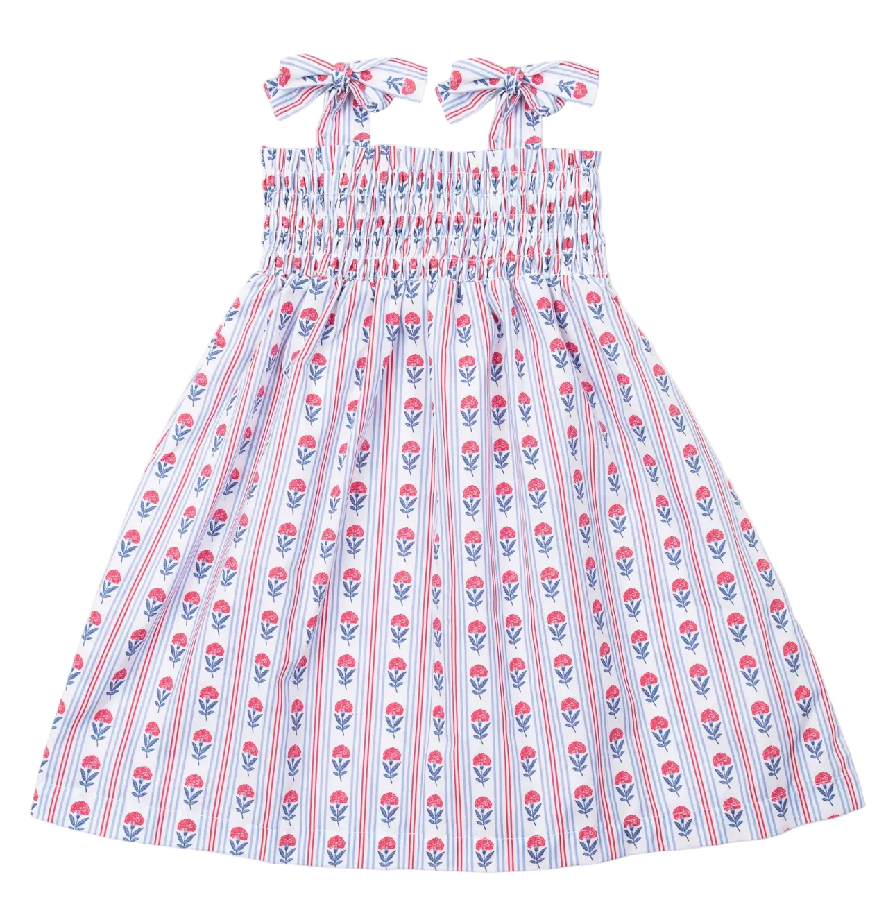 Liberty Floral Woven Pima Cotton Dress