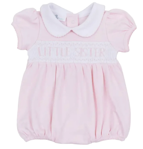 Little Sister Smocked SS Bubble