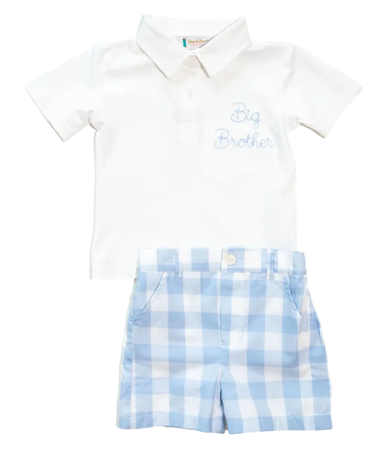 Big Brother Polo Shorts Set