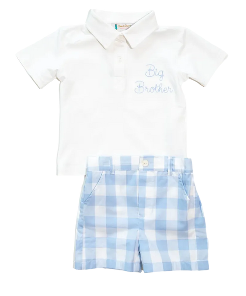 Big Brother Polo Shorts Set