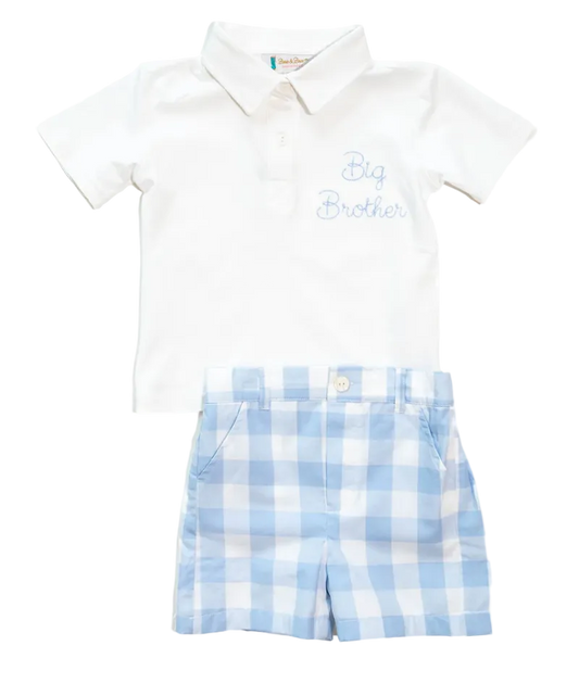 Big Brother Polo Shorts Set