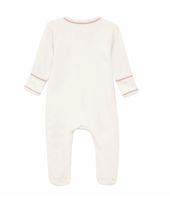 Dusty Rose Bear Hugs Playsuit