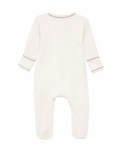 Dusty Rose Bear Hugs Playsuit