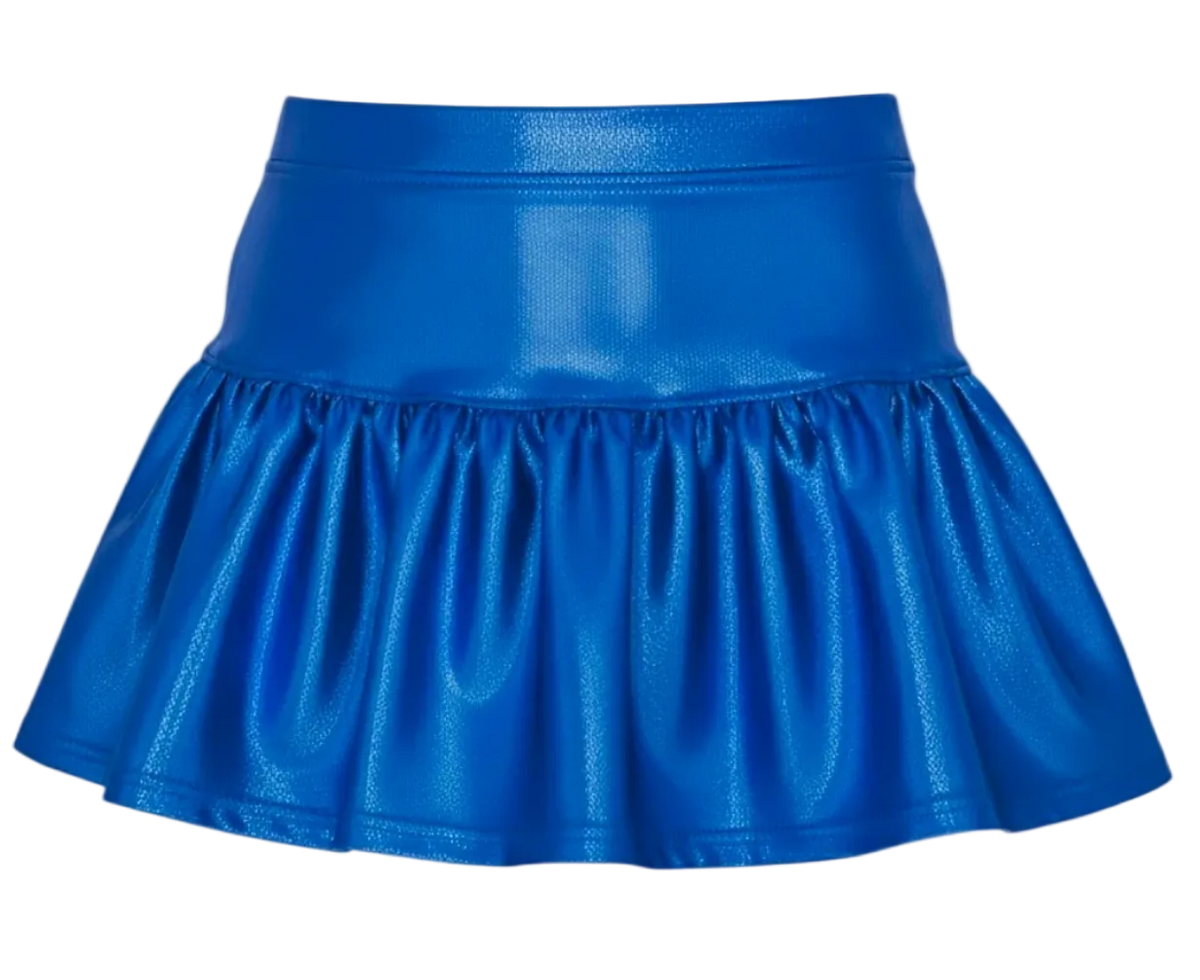 Royal Blue shimmer skort 