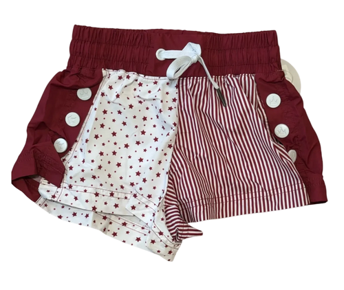 Star And Stripes Block Shorts