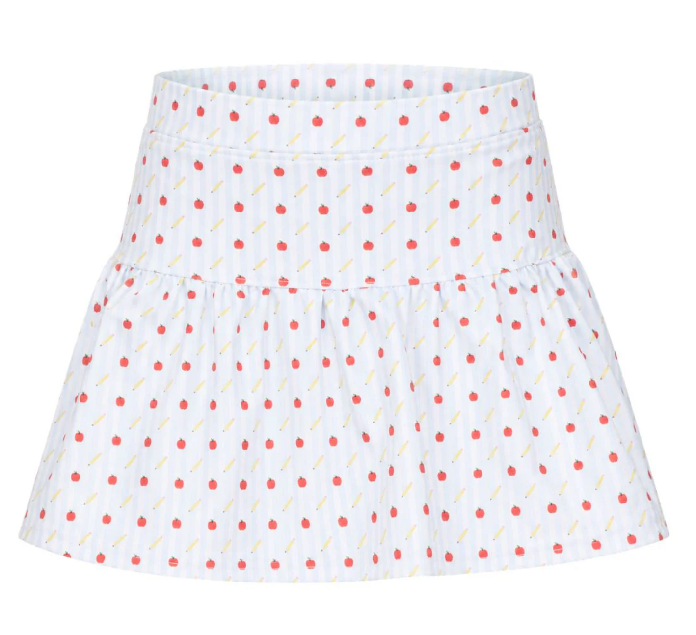 Gathered Apple Skort