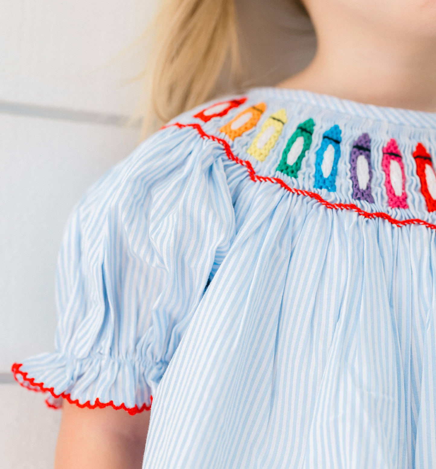 Blue Crayon Dress
