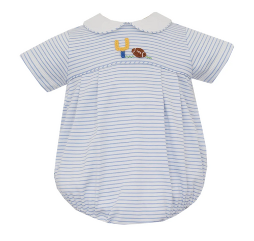 Football Blue Stripe Bubble
