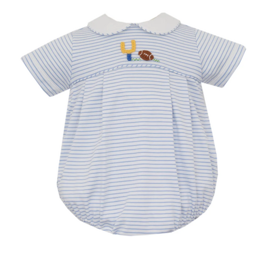 Football Blue Stripe Bubble