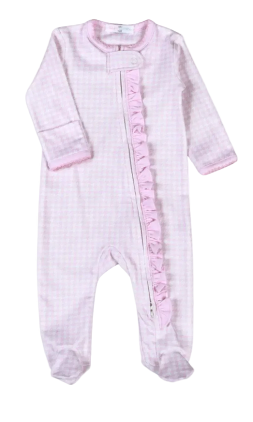 Pink Susie Zipper Footie