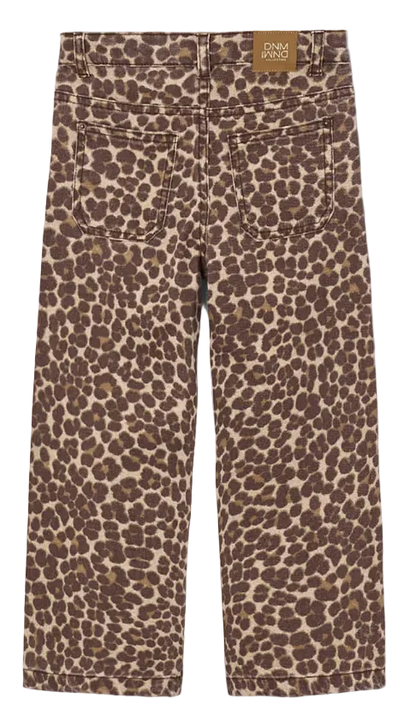 leopard jeans