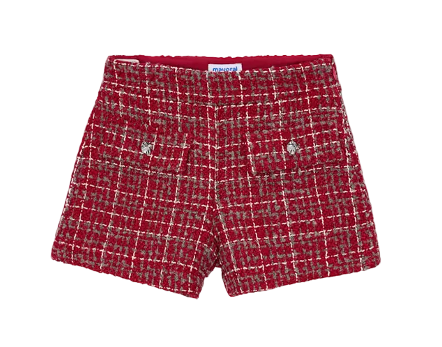 Girl Tweed Shorts