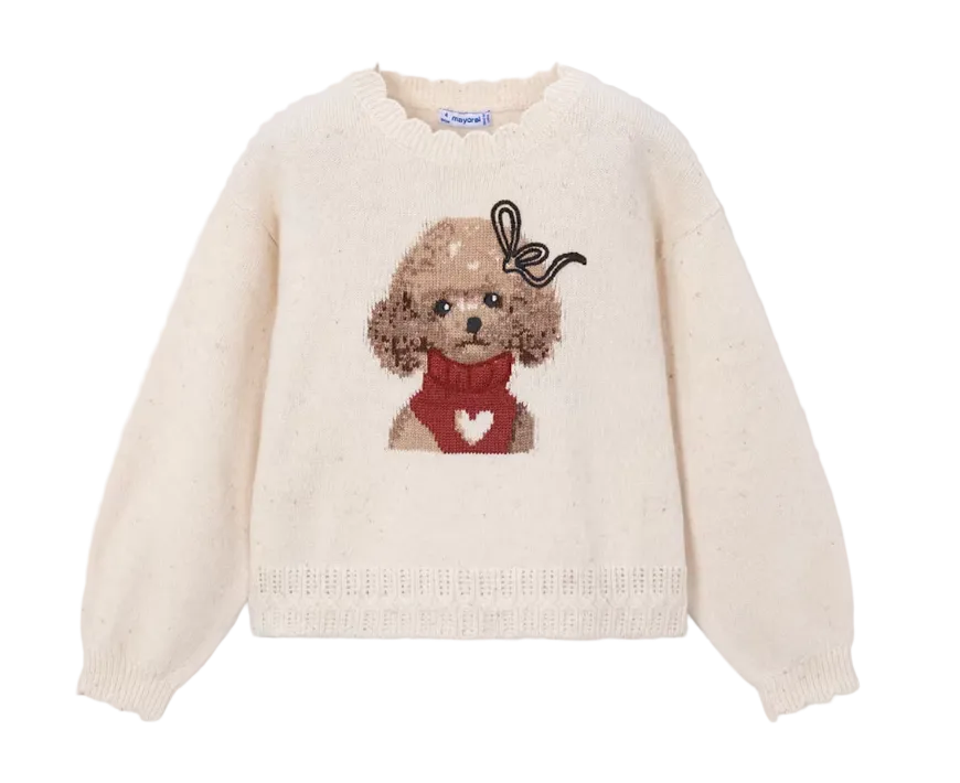 Girl Puppy Sweater