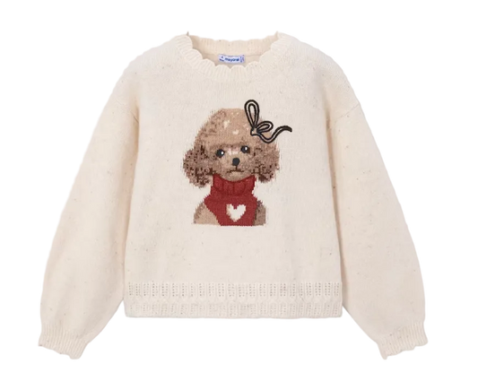 Girl Puppy Sweater