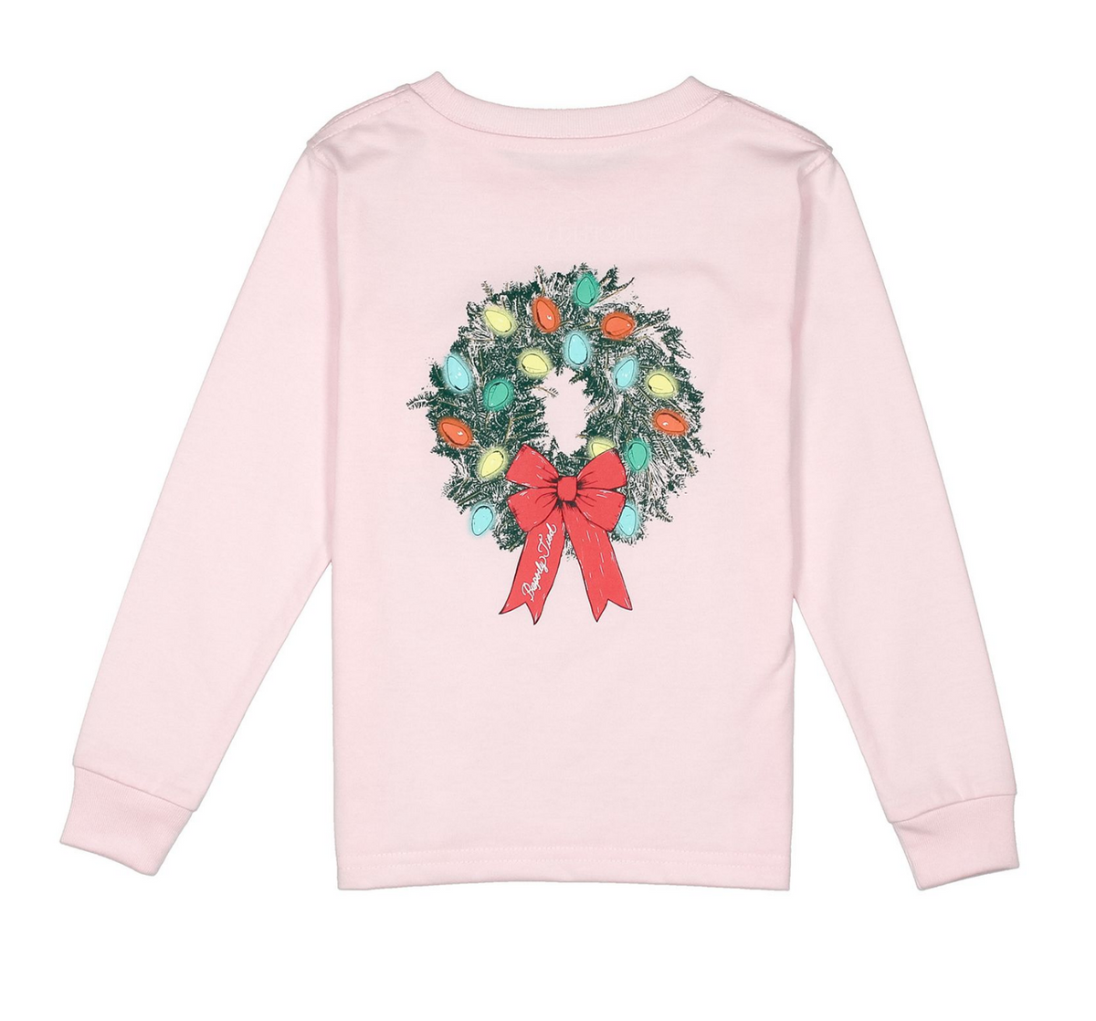 Girls Wreath LS Rose