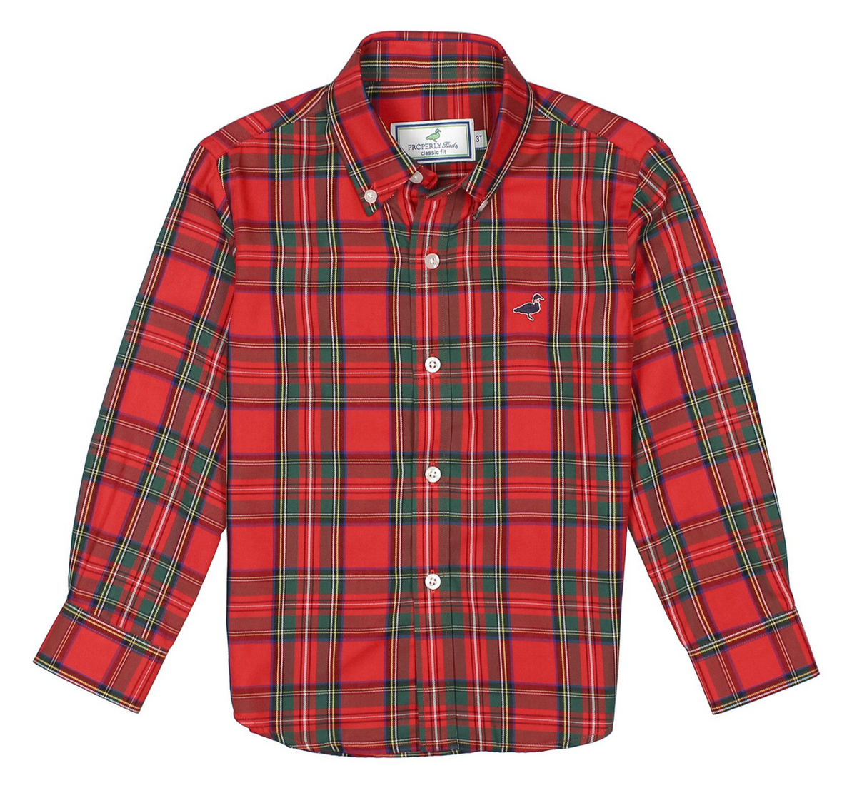Boys Seasonal Sportshirt Yuletide