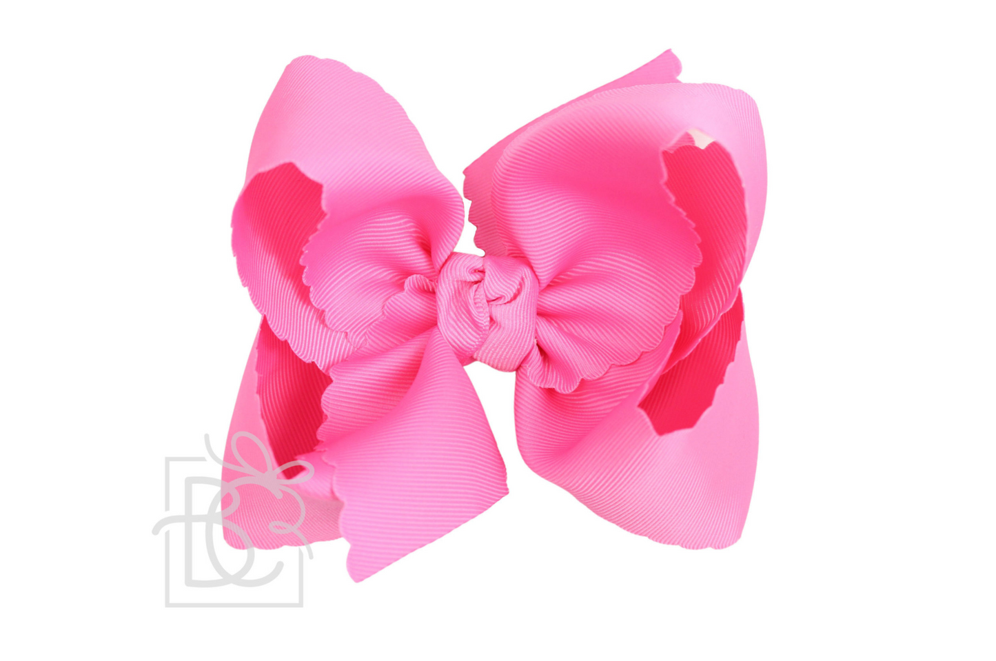 Scalloped Edge Bow
