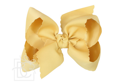 Scalloped Edge Bow