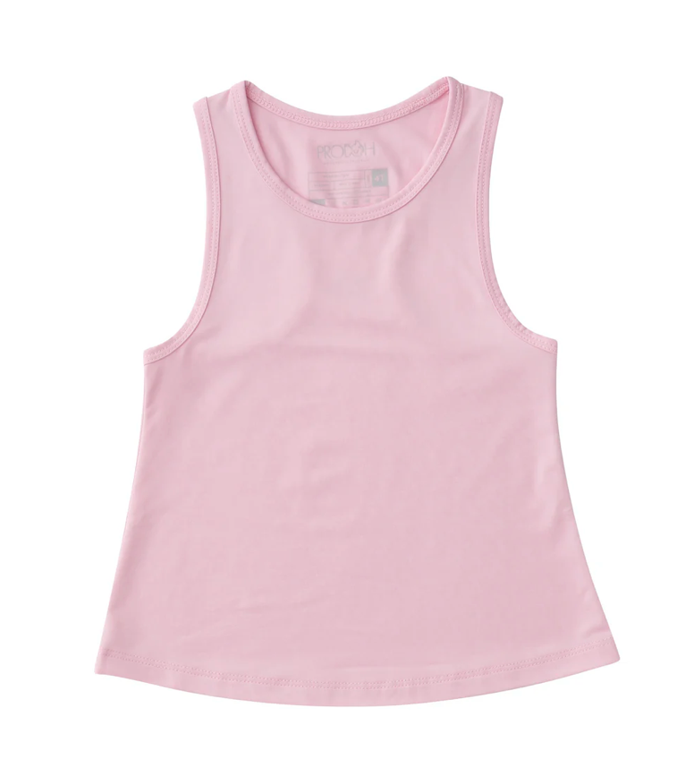 Pink Race Her Back Tank